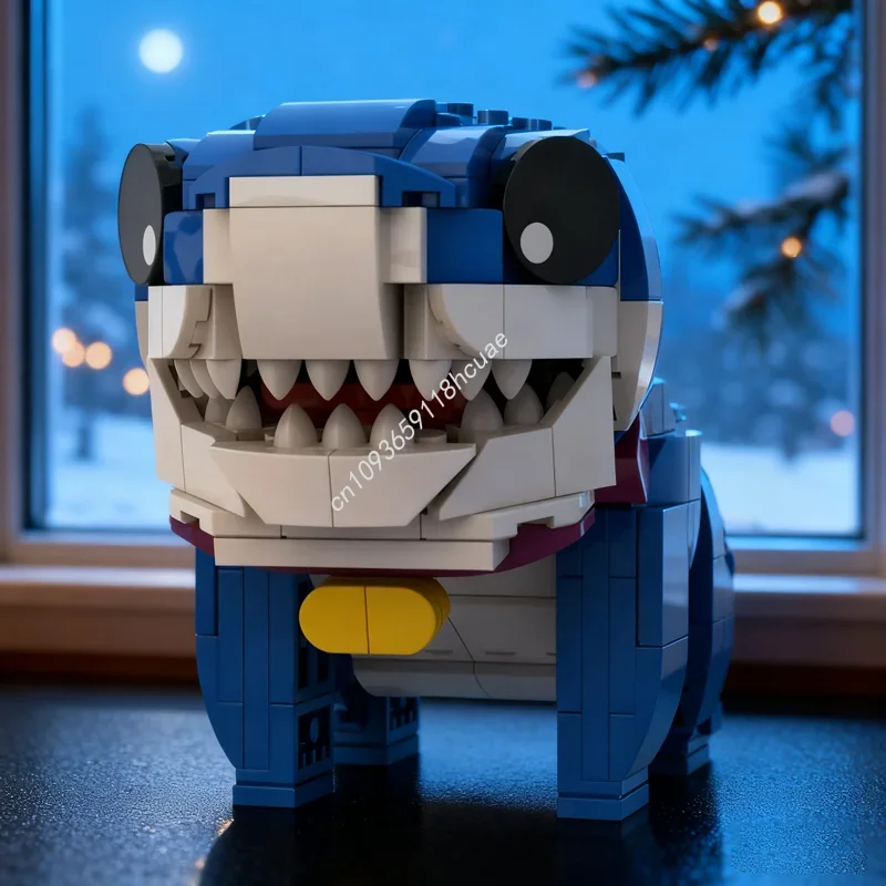 

306 деталей MOC: Конструктор «Джефф — Земляной Шарк» (Супергерои Marvel), развивающий набор для сборки, идея для креативного подарка на Рождество, кубики для детей