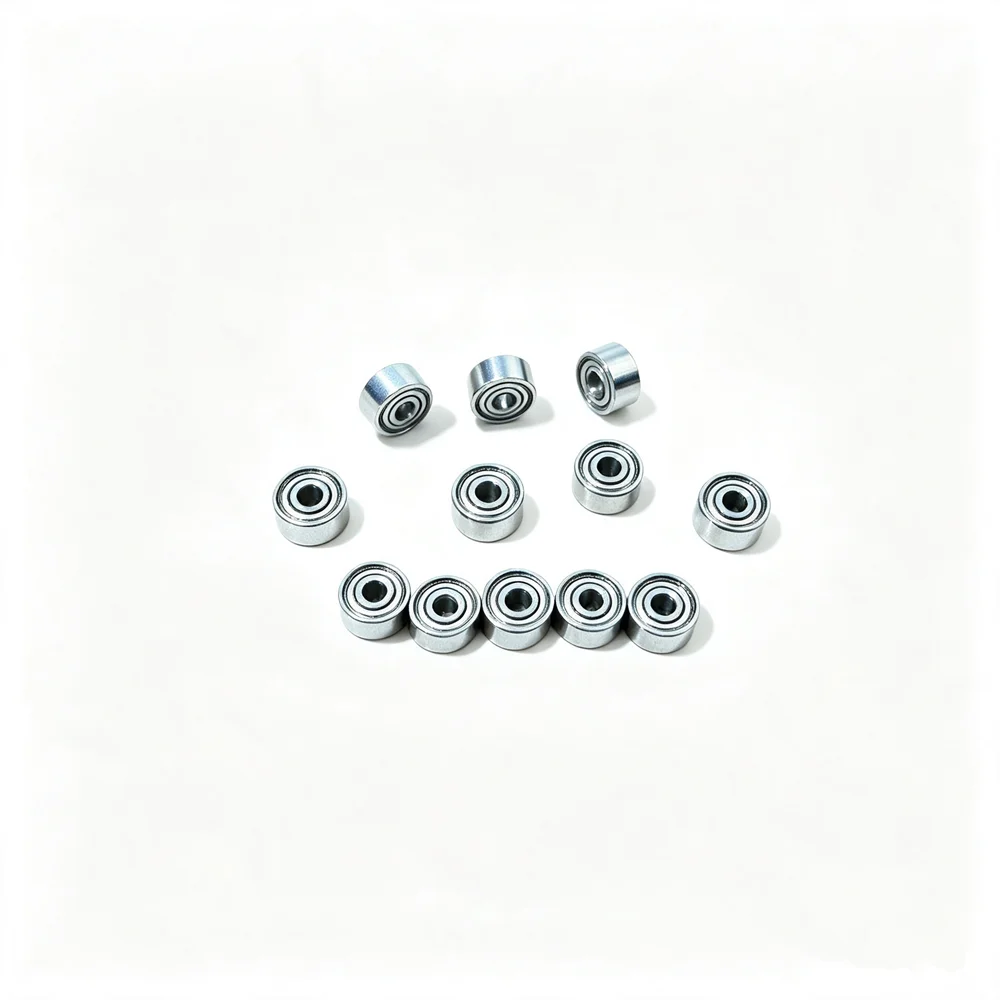 10Pcs Miniature Deep Groove Ball Bearings 2x6x2mm MR62ZZ-2 692-2ZZ R-620ZZ High Quality for Precision Machinery