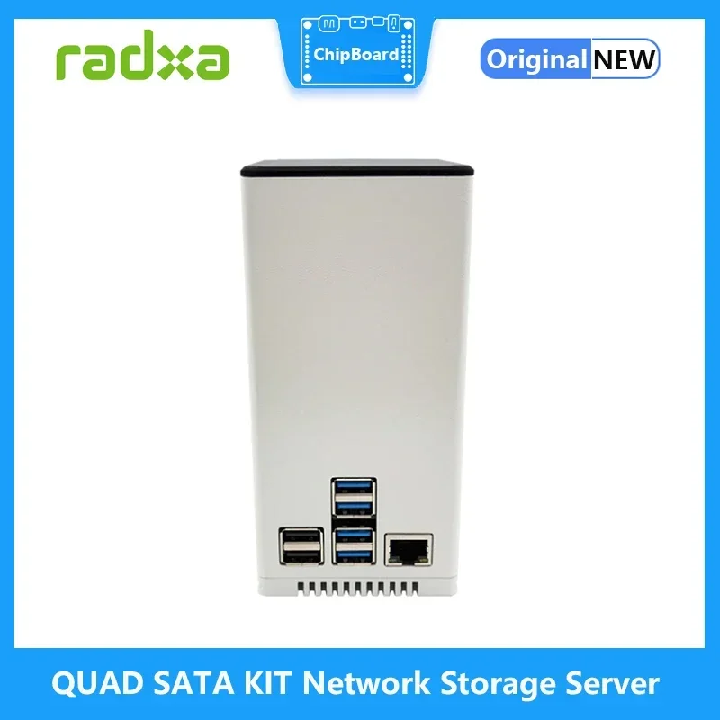 Imagem -04 - Network Storage Server Kit para Raspberry pi Quad Sata Hat