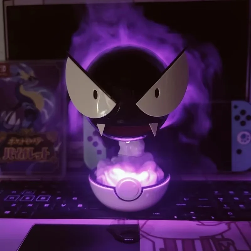 ポケモンガストリーフィギュア加湿給水充電スプレー機器アニメーション加湿器飾り装飾玩具ギフト