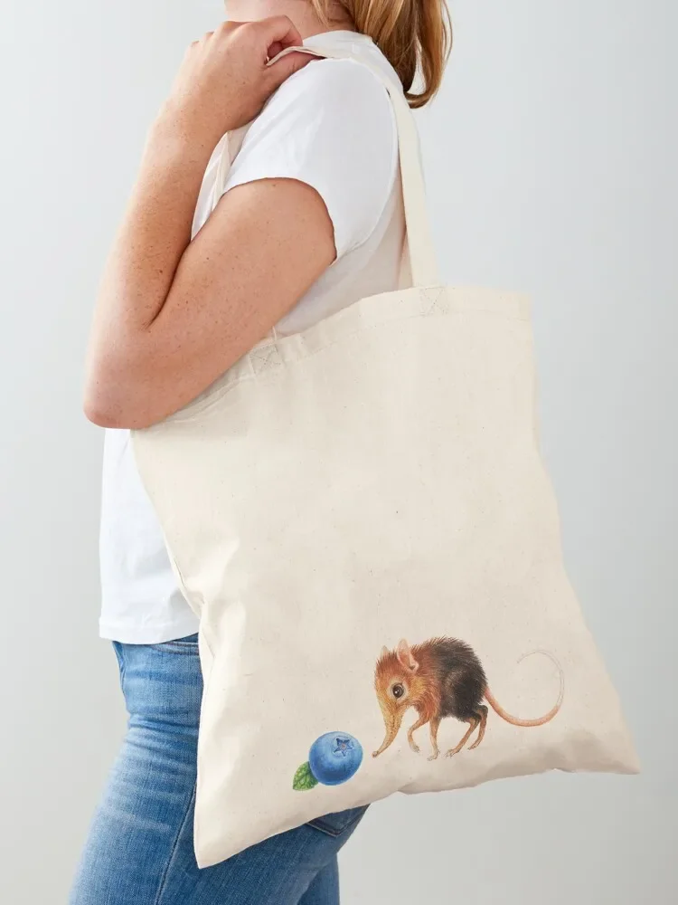 Elephant shrew by Maria Tiqwah Tote Bag Shopper handbag Women's handbag Women bags custom fabric bag Tote Bag