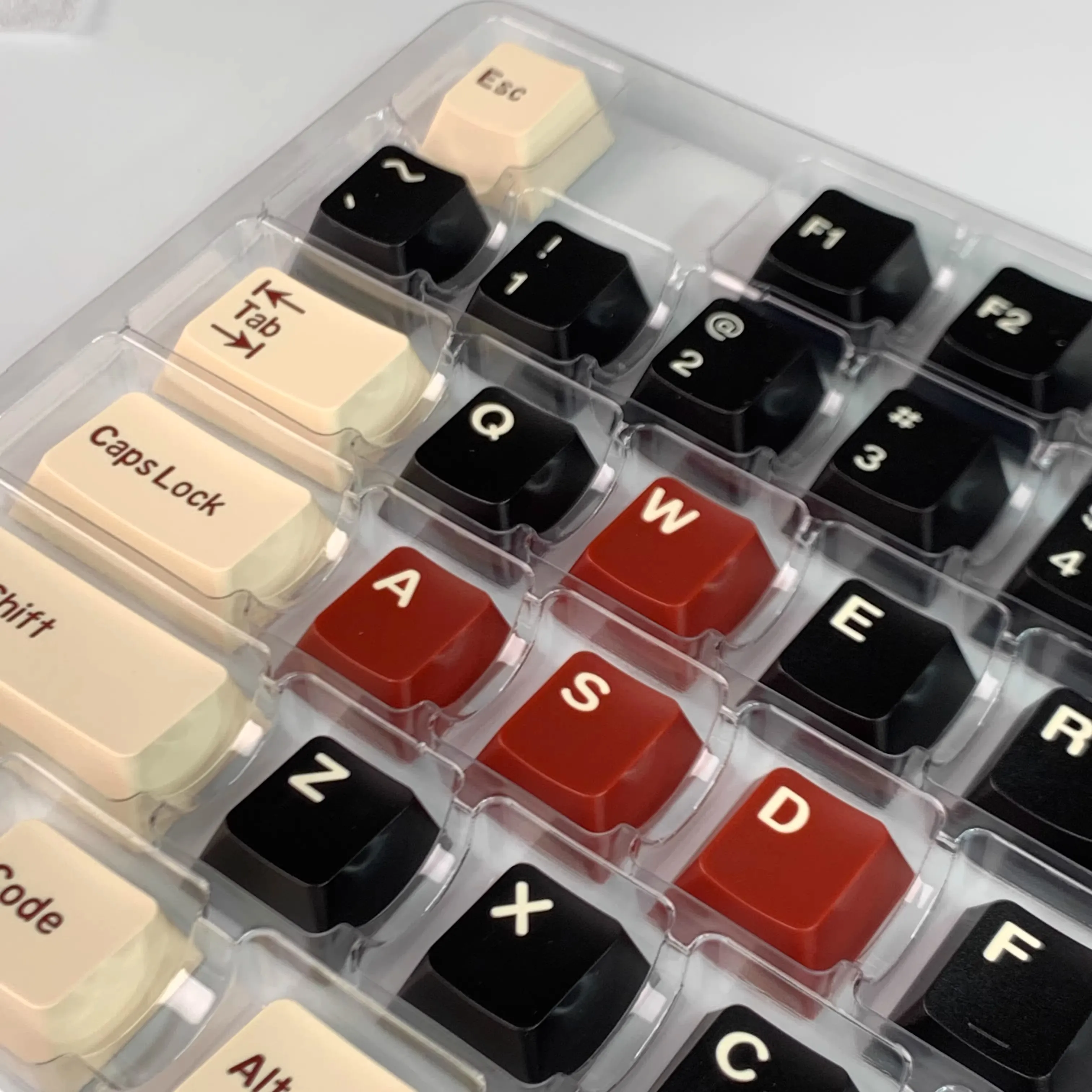 Keyboard Keycaps Set PBT Rome 170 Keycaps Custom Retro Double Shot Cherry Profile ISO 7U 161 Keys Caps for MX Switches