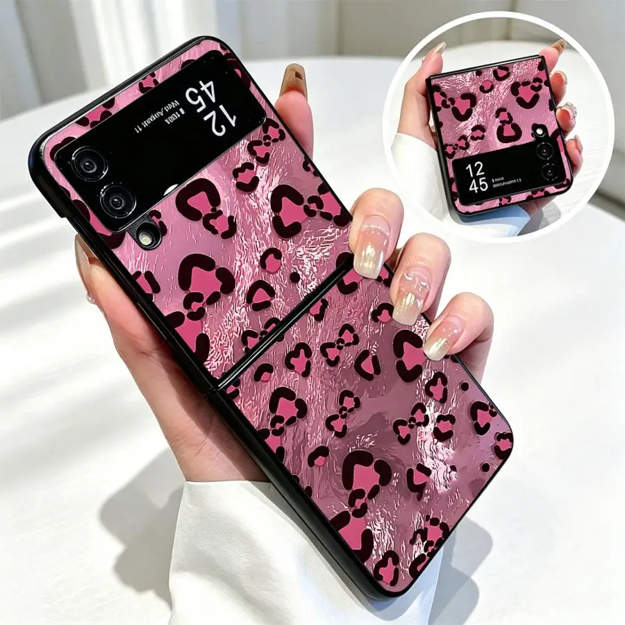 Case for Samsung Galaxy Z Flip 8 Flip4 Flip6 Flip5 Flip3 Flip7 FE Z Flip 7 6 5 4 3 Z Fold 8 7 6 5 4 3 Back Phone Cover Funda
