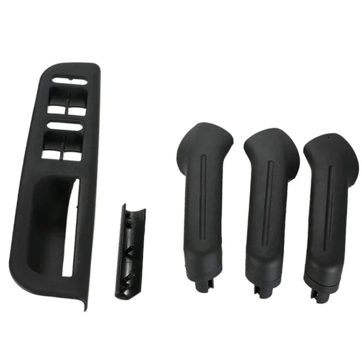 

Front Rear Left Right Door Black Pull Grab Handle VW Bora Golf 4 MK4 for Jetta 1999-2004 Carbon Fiber Style 3B1867171E 5Pcs
