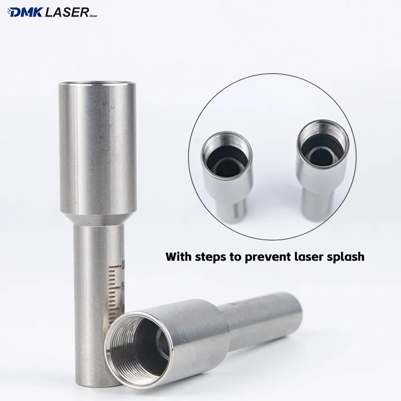 Suplaser Graduated Tube Handheld Laser Welding Gun Nozzle Connecting Stainless Steel Pipe For CQWY Gefasst SUP20T SUP21T SUP23T