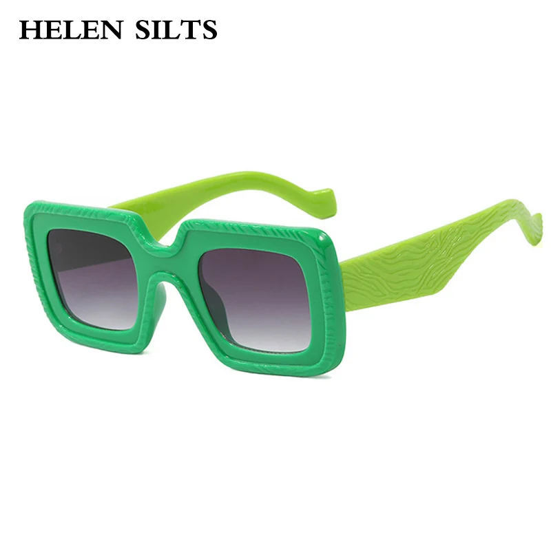 

Vintage Square Sunglasses UV400 Fashion Eyewear Unisex Trending Punk Gradient Sun Glasses Women's & Men's