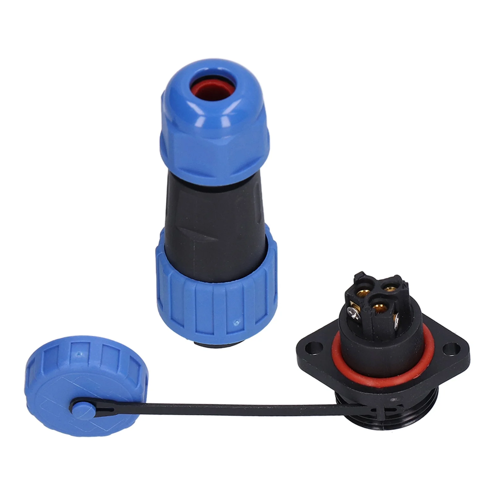 Aviation Plug Socket 3 Pin Male Female Waterproof Power Connector for Computers 250V 10A