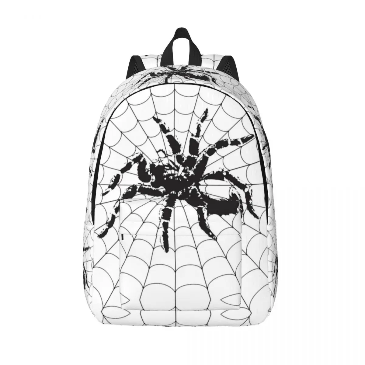 Horror Spider with Web Backpack for Kids, School Book Bags, Daypack, pré-escolar, Kindergarten Bag, Student Gift, Boy, Girl