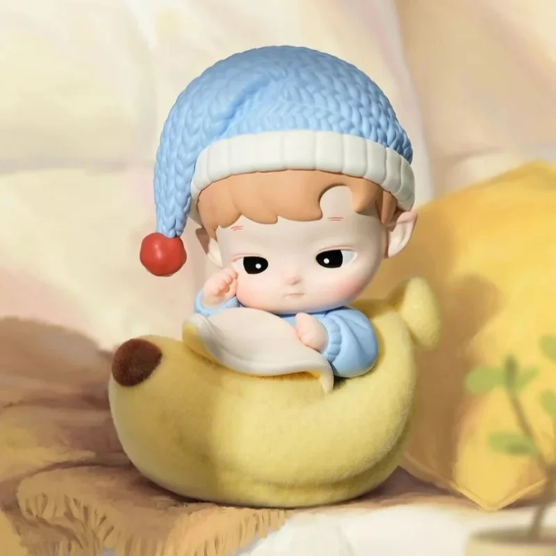 Оригинальная слепая коробка Popmart Hacipupu My Little World Series Mystery Box, милая кукла, настольный орнамент, игрушка, рождественский подарок-сюрприз