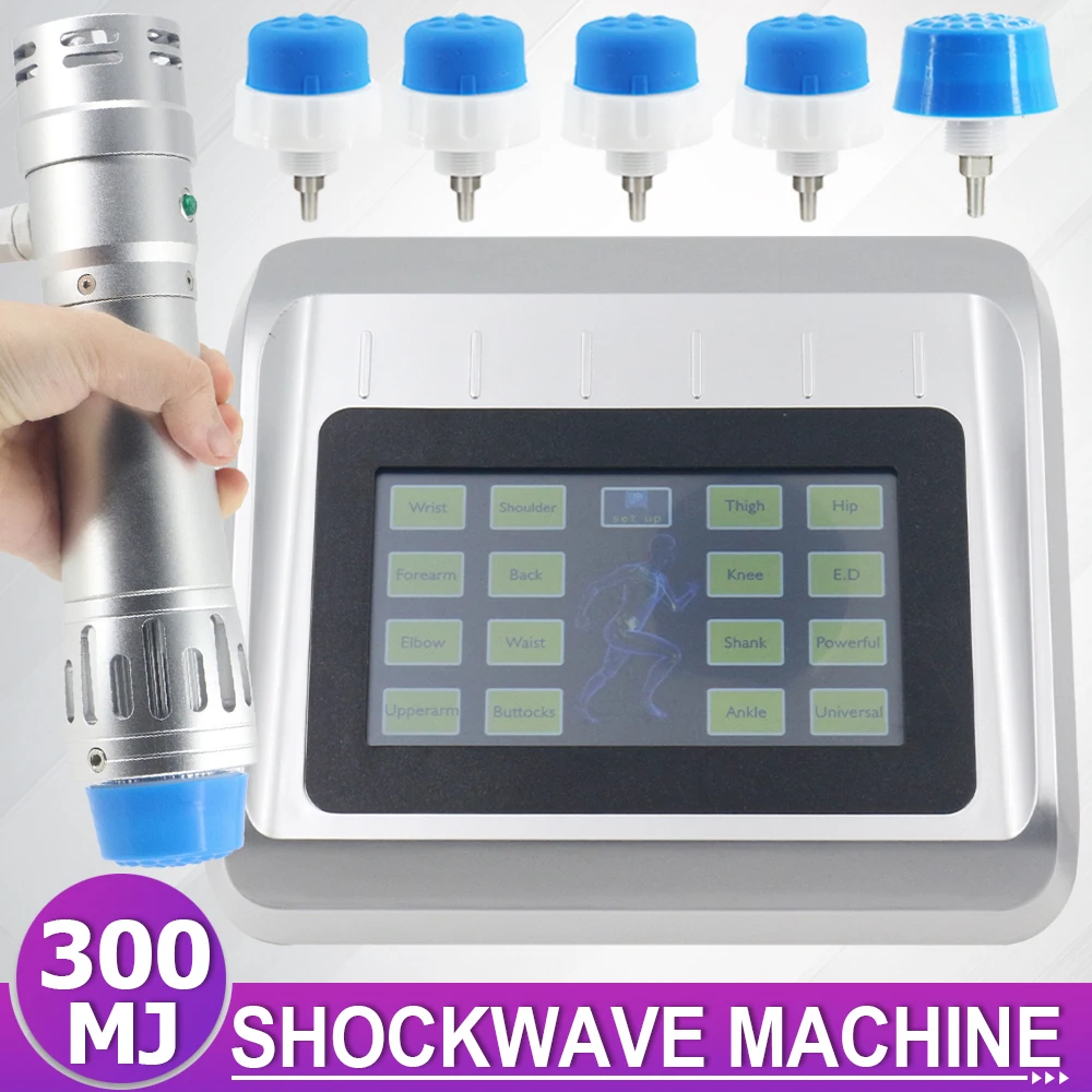 

Shockwave Therapy Massage For Effective ED Treatment And Elbow Pain Relief Massager 300MJ Physiotherapy Shock Wave Relaxation