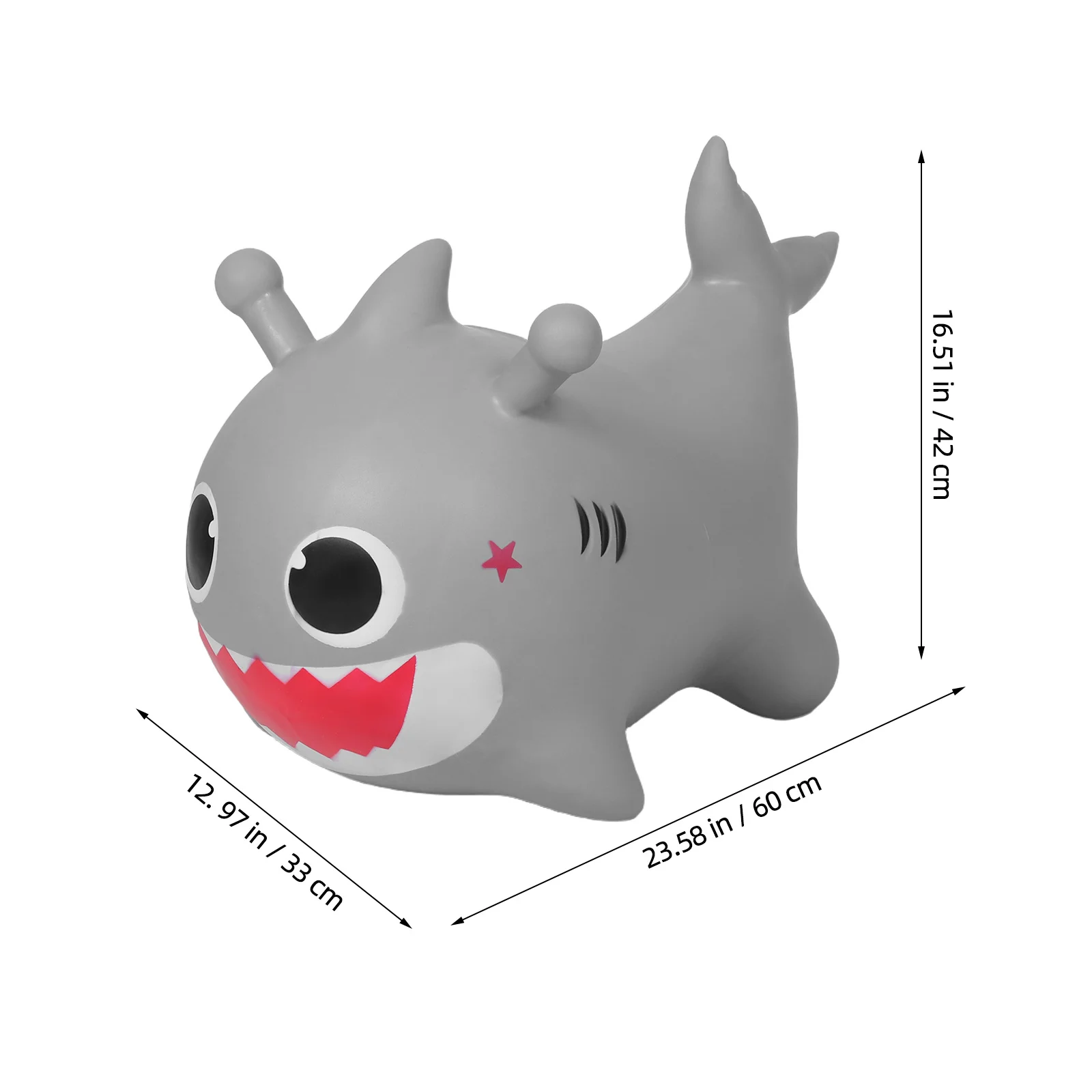 ركوب حيوانات نطاطة قابلة للنفخ على أصدقاء القفز للأطفال الصغار في الأماكن المغلقة والخارجية هدية عيد الميلاد الممتعة التنموية