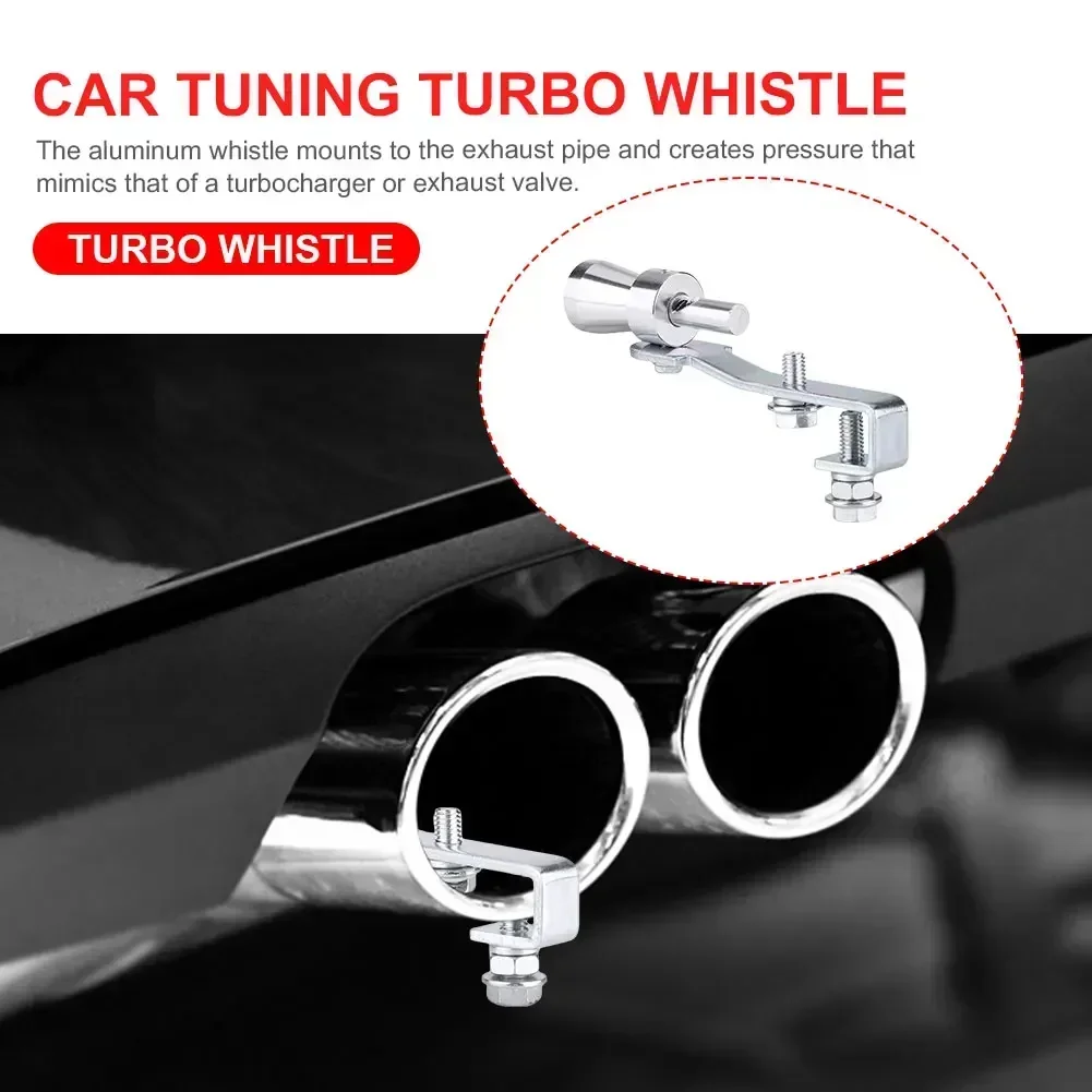 سيارة توربو الصوت محاكاة صافرة صوت السيارة الخمار صافرة تعديل الذيل الحلق سيارة العادم الأنابيب دراجة نارية جهاز محاكاة الصوت #2