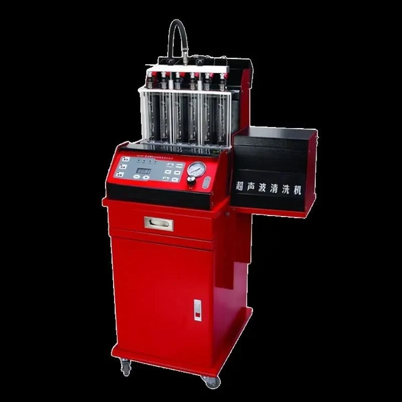 6 Cylinders Fuel Injector Cleaning Machine Petrol Injector Cleaner Injector Tester Machine