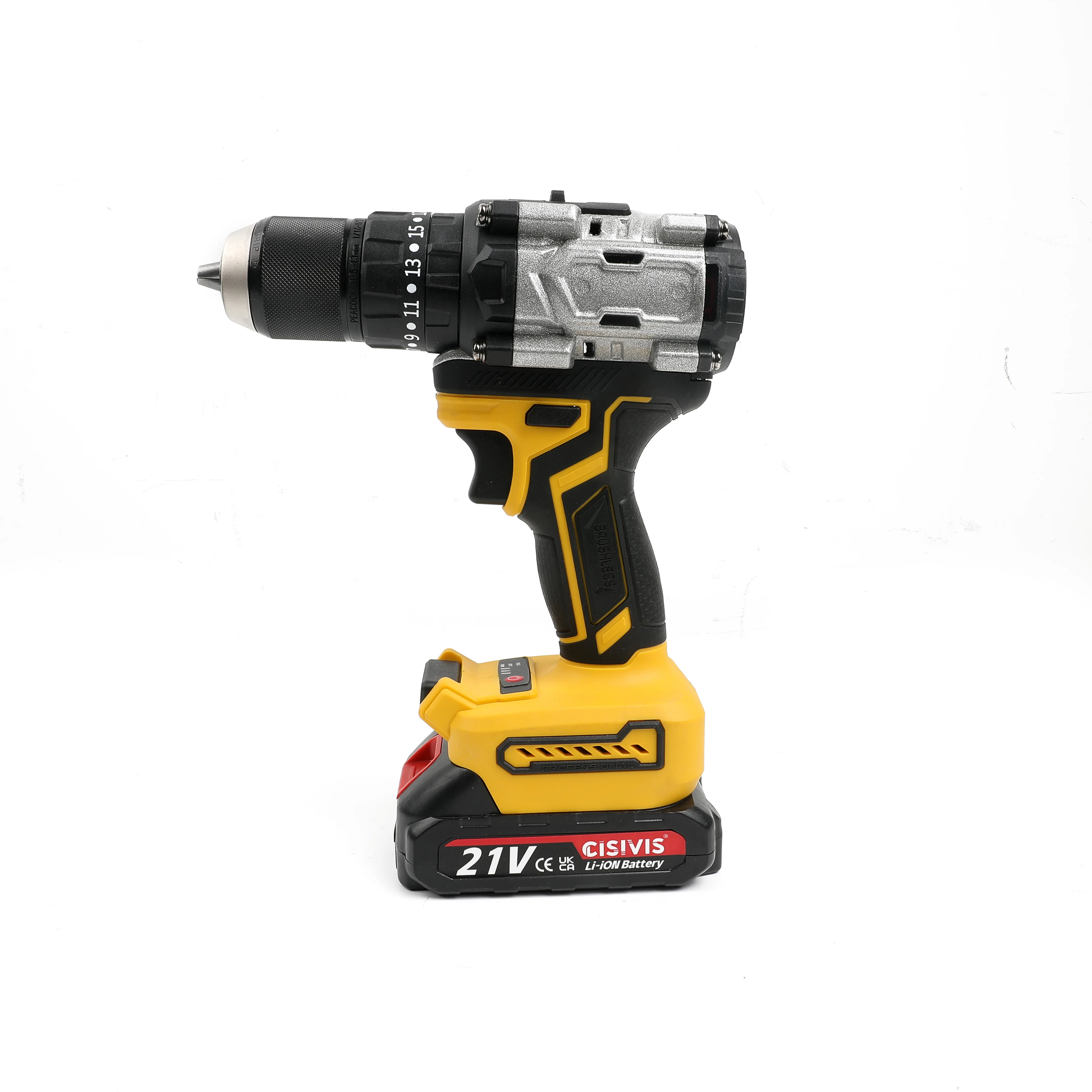 

2025Powerful Industrial 21V Electric Drill Set Brushless Battery Powered Power Drill Set for DIY