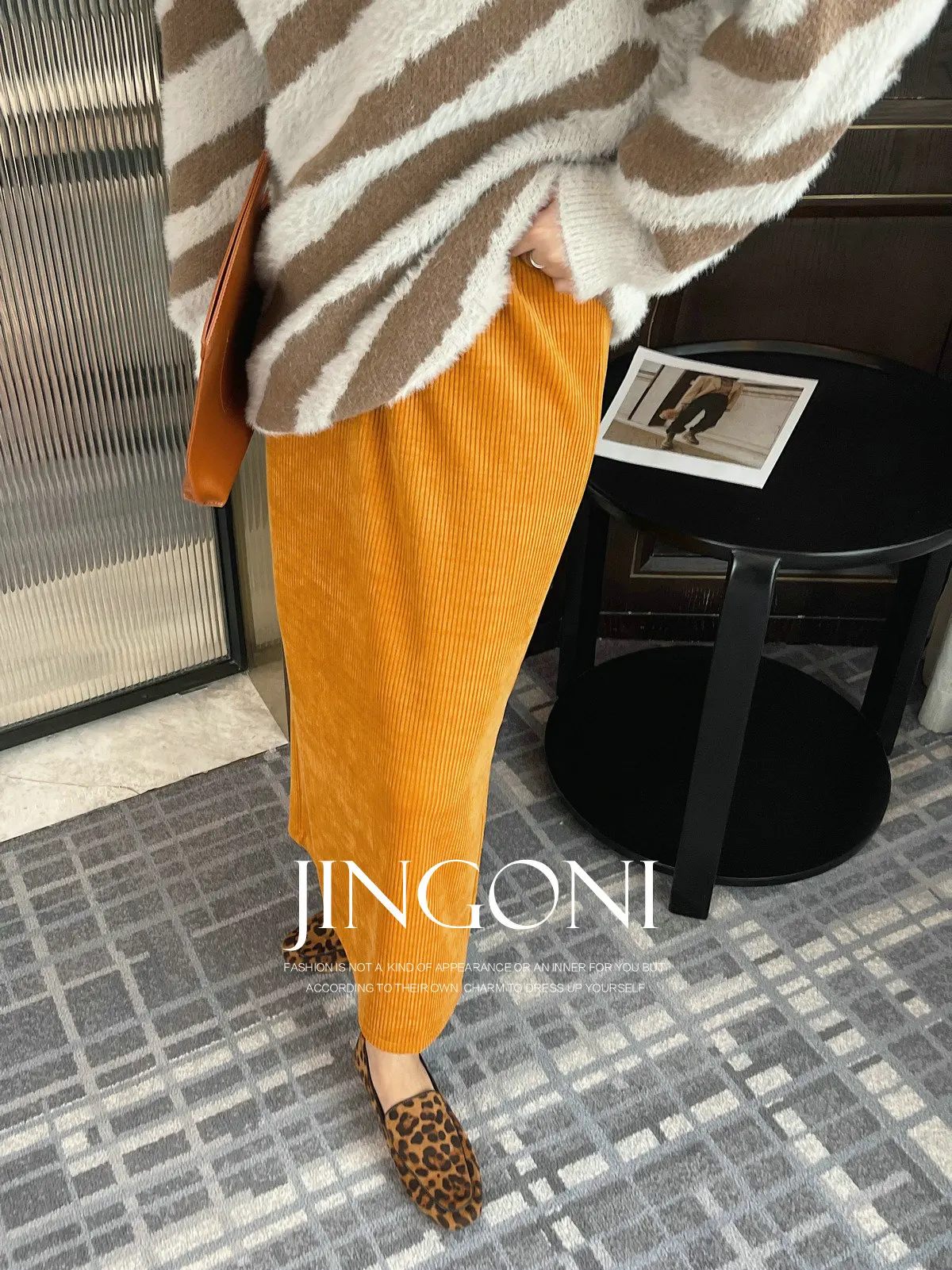 Corduroy Skirt Y2k Women Clothing 2024 Woman Autumn Trend Korean Style Vintage Elegant Lolita Long Balloon New Luxury High Waist