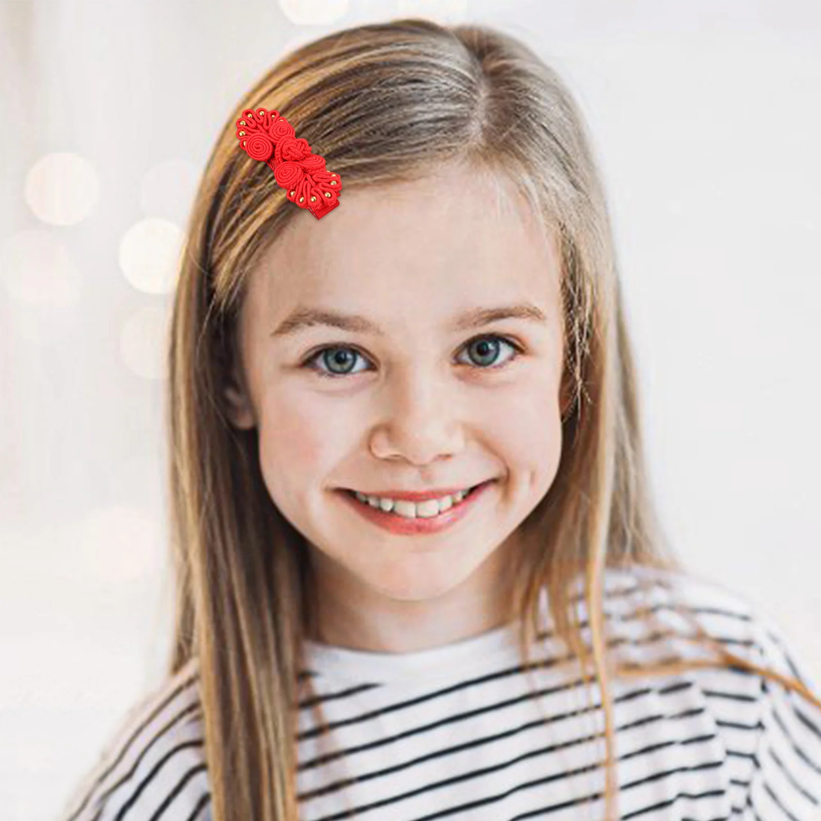 

5pcs New Year Hairpin Set Tassel Design Kids Han Fu Accessories Lightweight Durable Girls Hair Clips Chinese Style Stage