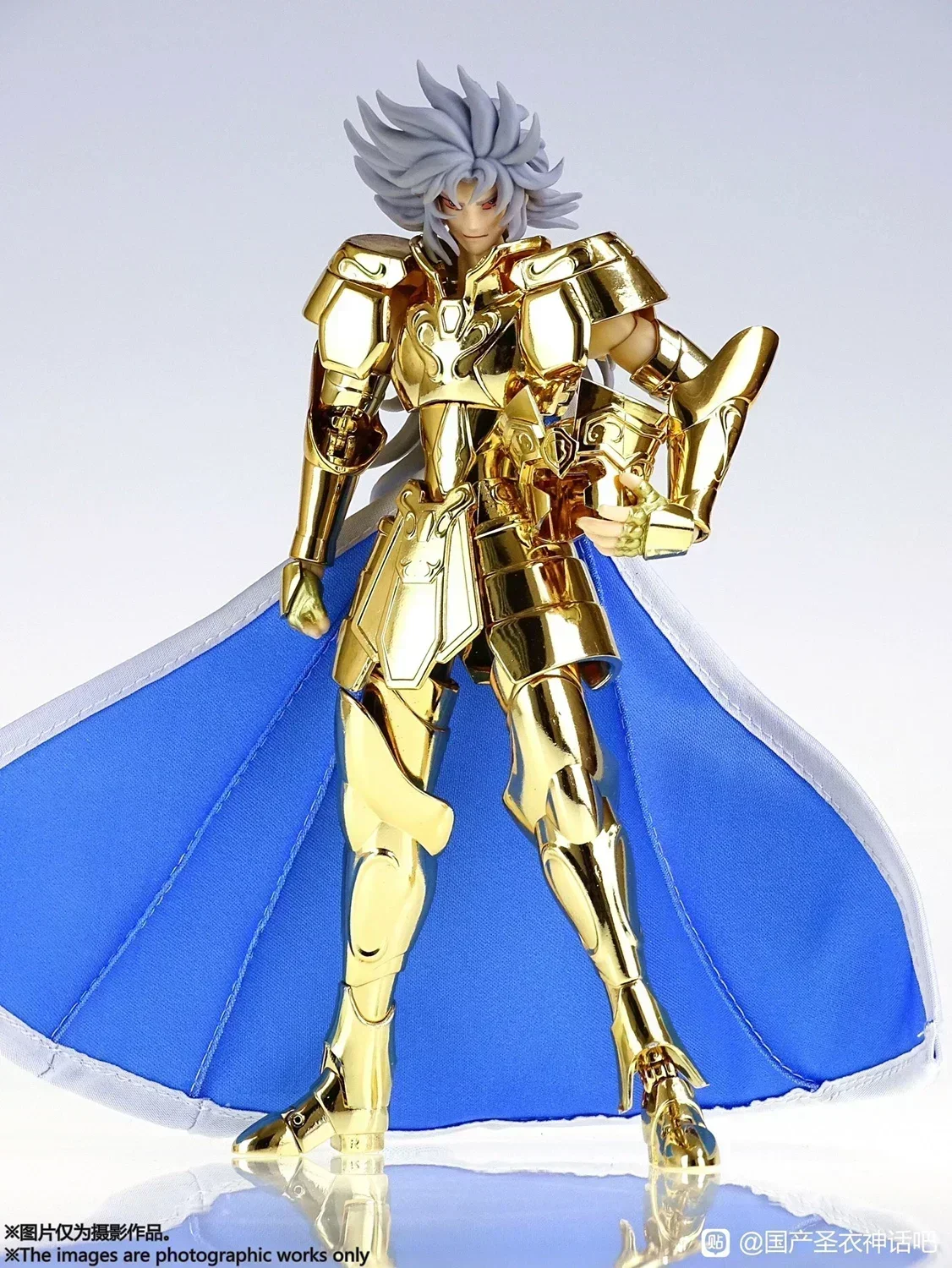 Figura de ação Gêmeos Saga, Saint Seiya, Gêmeos, Gêmeos, Gêmeos, Gêmeos, Saga, Kanon, EX 24K, Em estoque