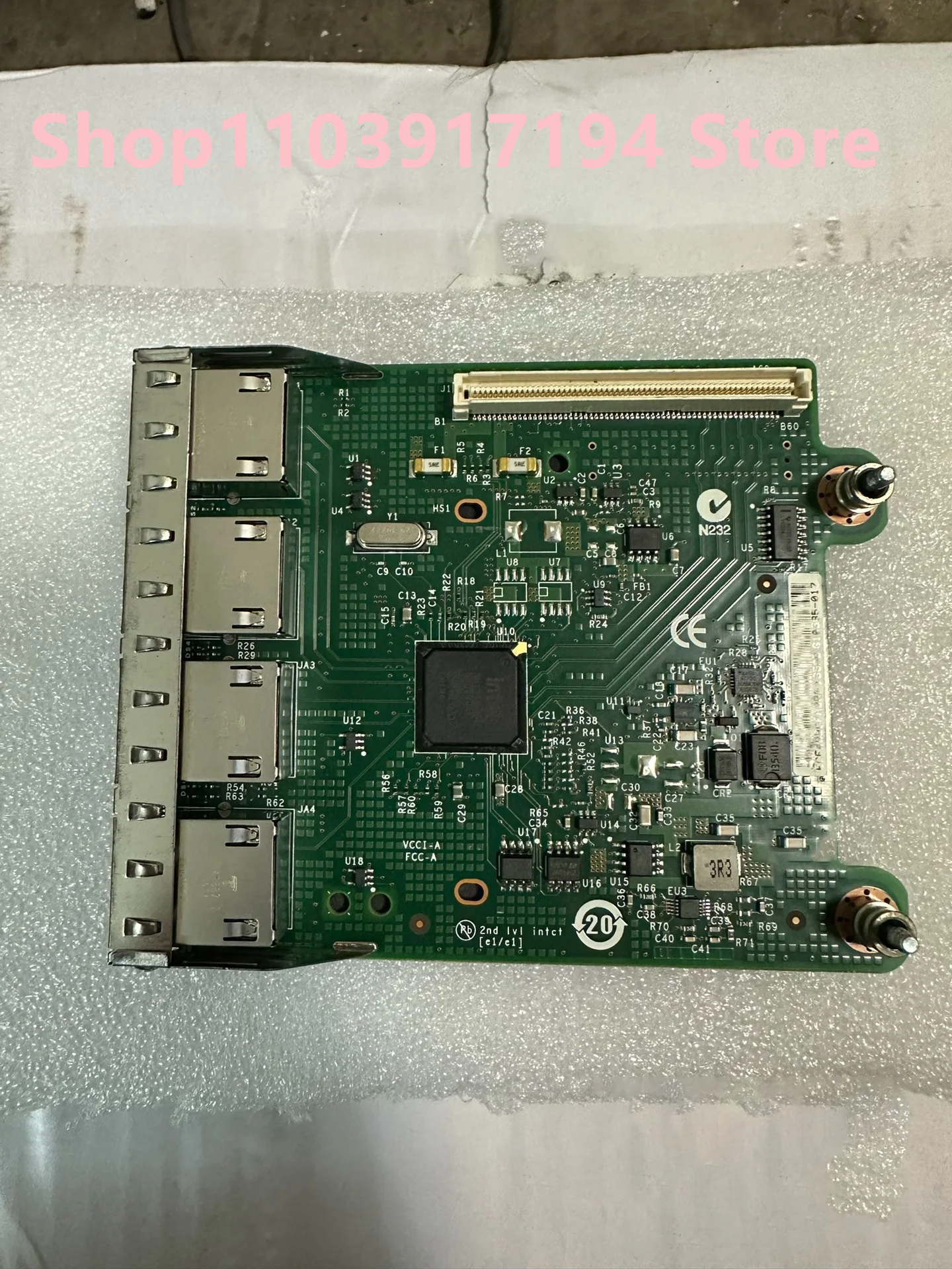 

FOR DELL 0R1XFC Four-port gigabit Network card Intel i350AM4 R620 R7