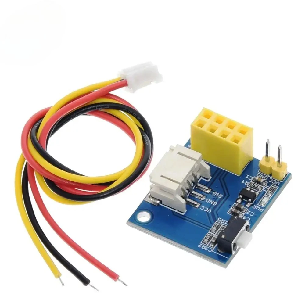 ESP8266 ESP-01 ESP-01S WS2812 RGB LED Controller Module for Arduino IDE WS2812 Light Ring With Esp-01