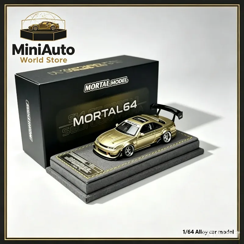 Mortal 1:64 Daytime S14 GT-SPEC V1 SEIJI OOKAWARA Scale Model of Automobile for Collection, Decoration or Gift