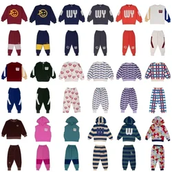 Children Sets OUYANG&IVAN 24 WYN AW New Autumn Kids Sweatshirt Pants Sets Boys Sweatpant Girls Top Skirt Sets Kid Jumper Pants