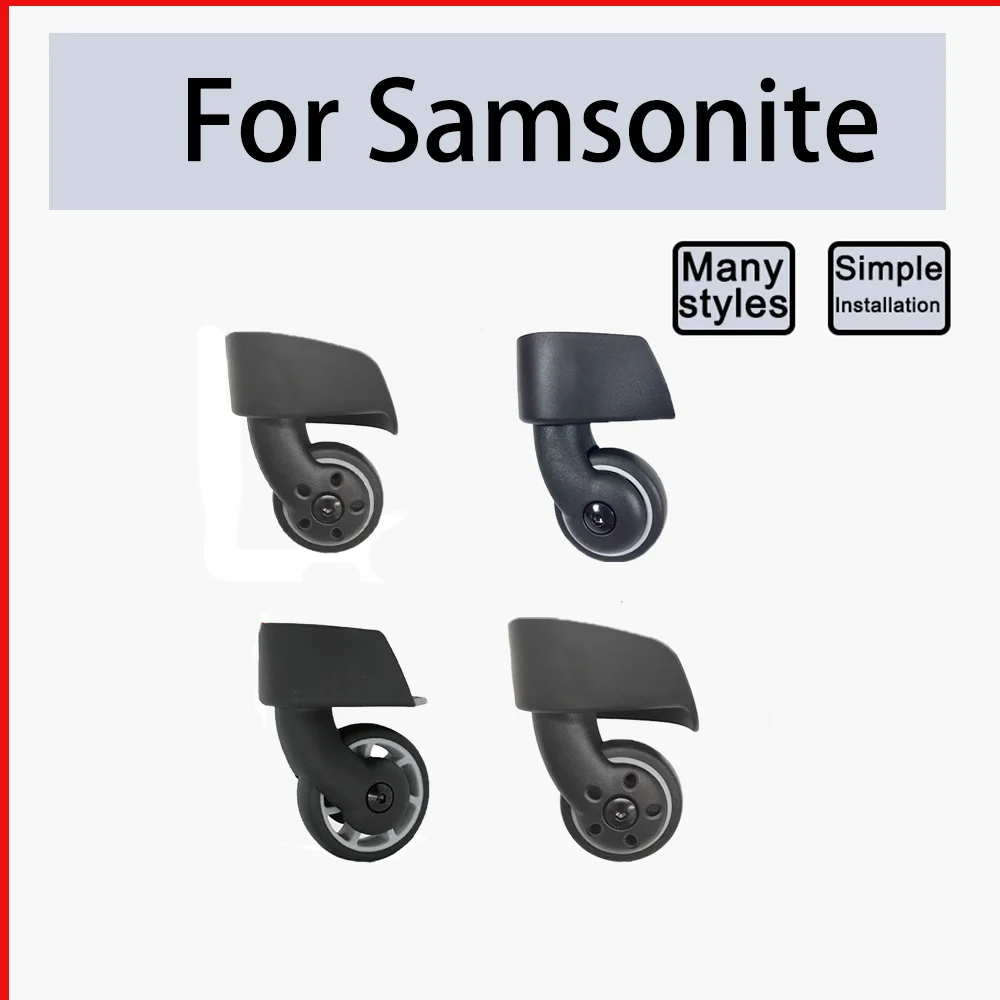 ล้อ kopor perjalanan อเนกประสงค์ปรับให้เข้ากับ JY-105 Samsonite JY-109 JY-106 110เงียบล้ออุปกรณ์เสริมการเดินทางซ่อมแซมล้อเรียบ