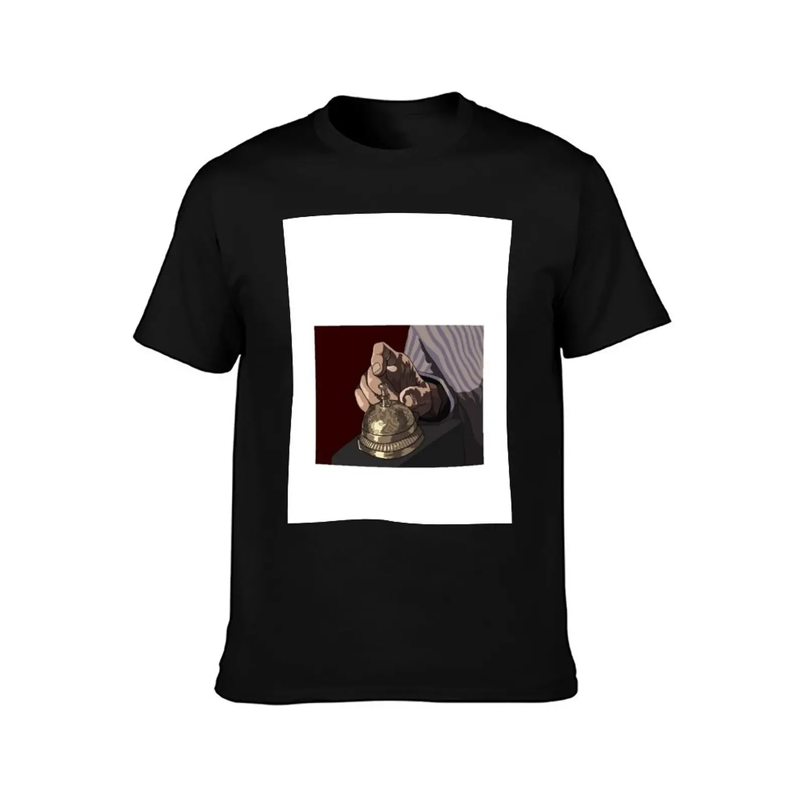 “Ding, Ding” T-Shirt cotton graphic tees fashion shirts plus size clothes men workout shirt