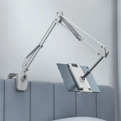 Soporte de Metal para tableta y teléfono Xiaomi Lenovo Samsung S7 Plus iPad Pro 12,9, soporte ajustable para teléfono de 4 a 13 pulgadas