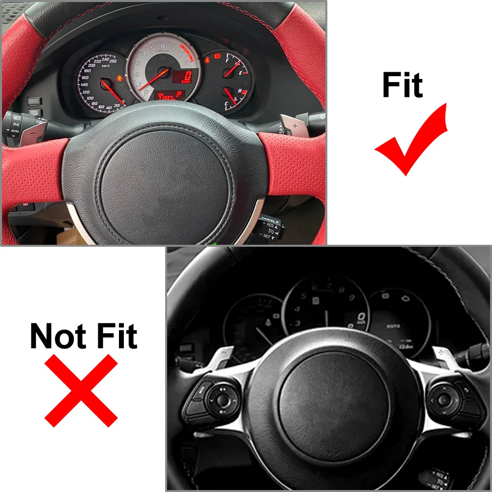 Car Steering Wheel Shift Paddle Extension For Subaru Forester XV Outback Ascent Legacy Impreza BRZ For Scion FRS For Toyota GT86