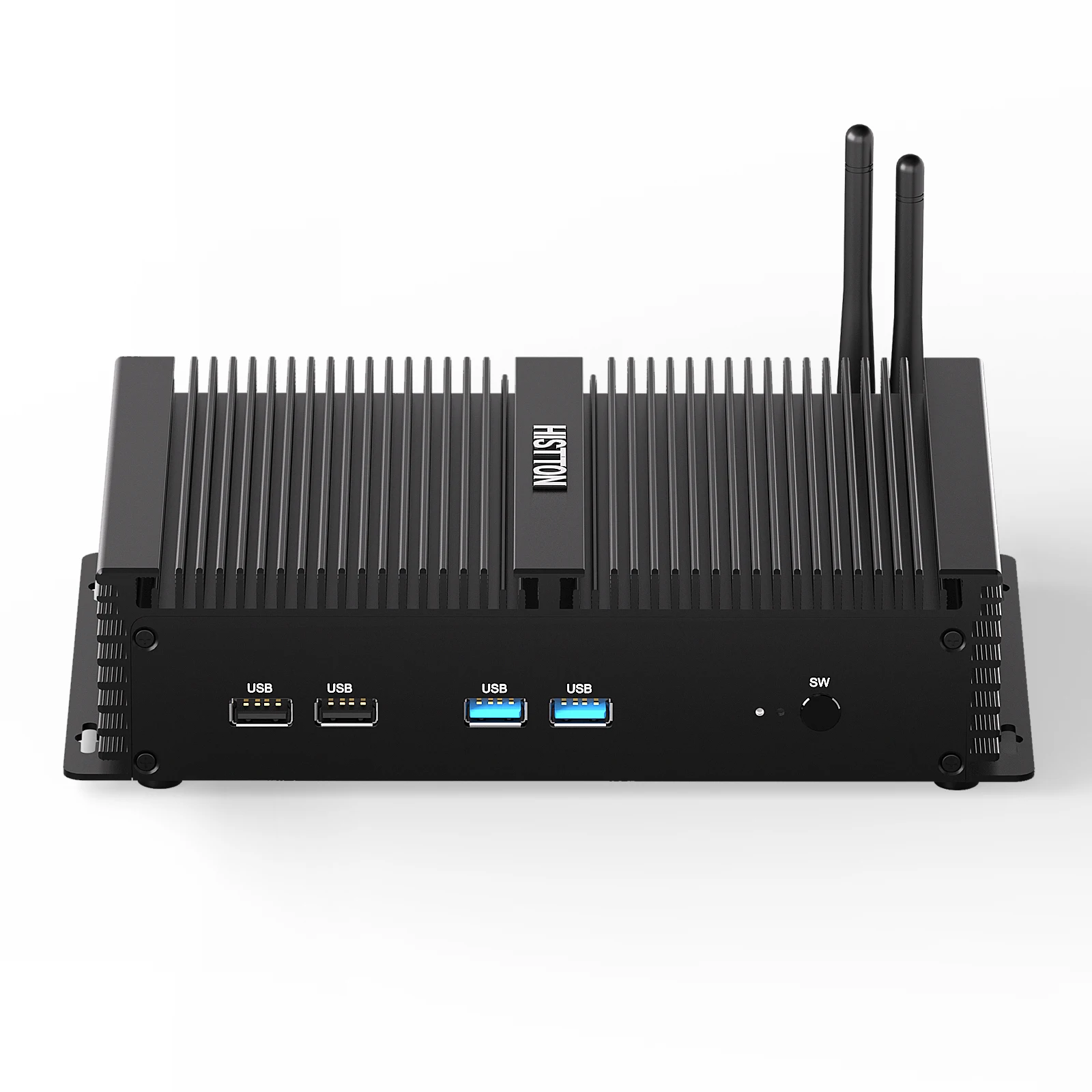 

Fanless Industrial Mini PC i5-8250U 2x2.5G RJ45 Intel LAN 6xRS232 COM DDR4 64GB Max HDMI VGA 4K Support Win10/11 Linux
