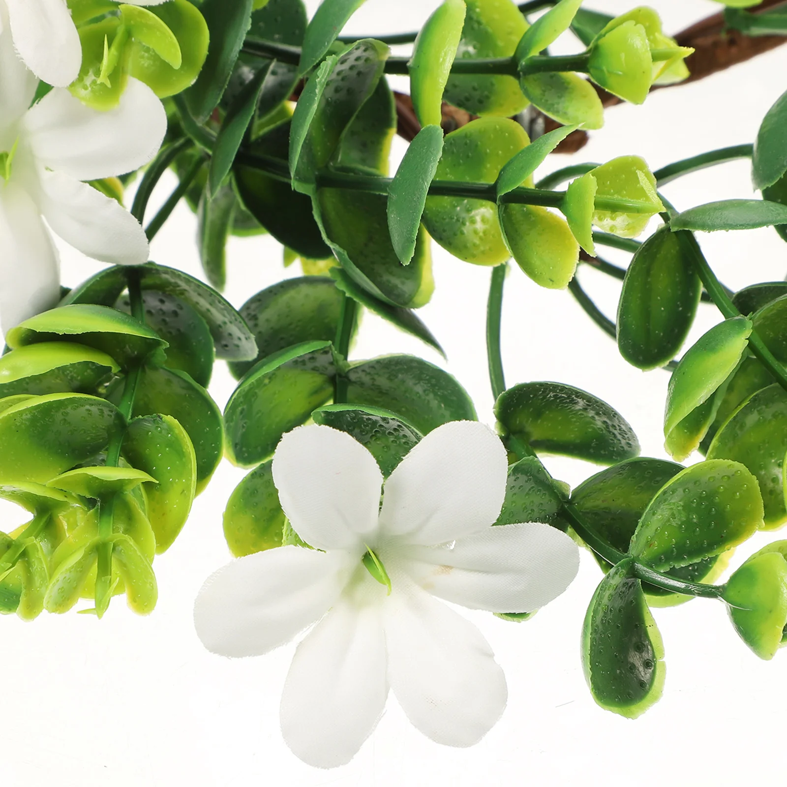 

2pcs Eucalyptus Front Door Welcome Wreath Artificial Wreaths For Pillars Rings Holiday Rings Decorations