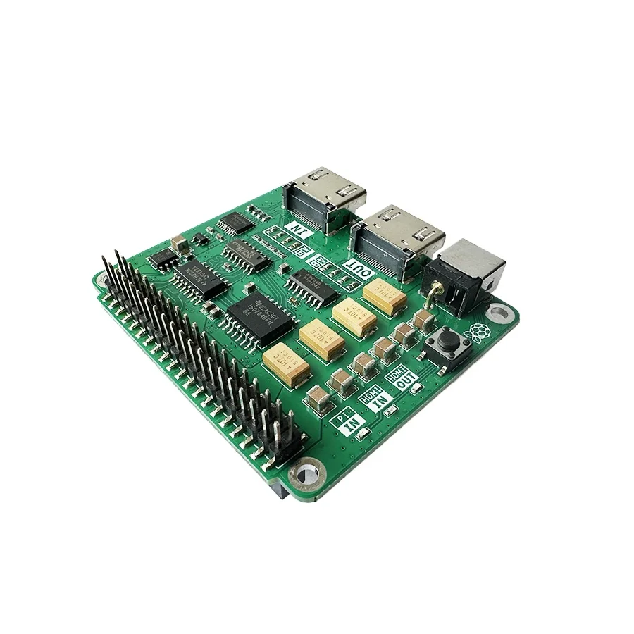 Placa de expansão de isolamento físico de sinal I2S Entrada HDMI para decodificador de áudio Raspberry PI /DAC