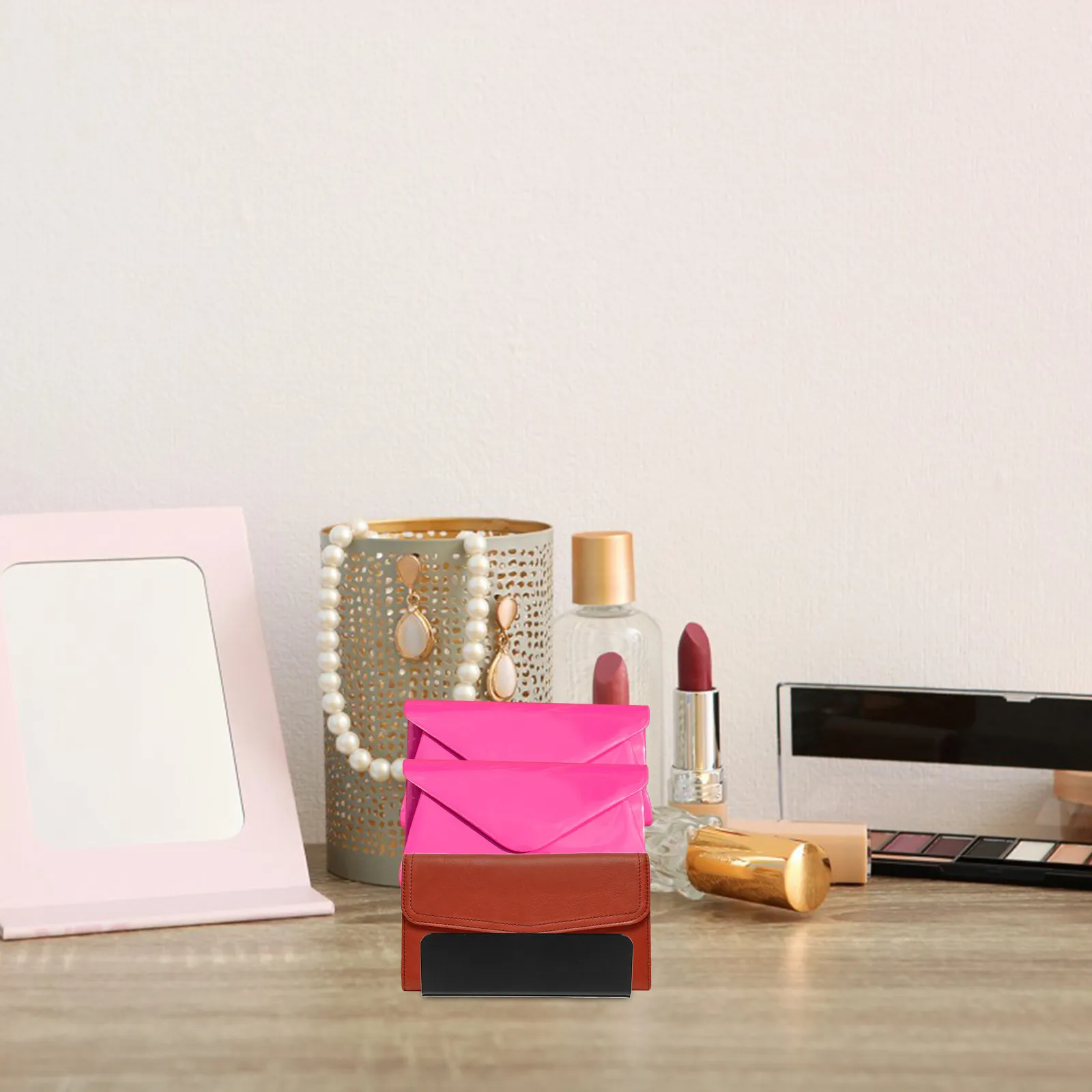 Acrylic Wallet Multi-Layer Display Stand Purse Eyeglass Sunglass Organizer Tabletop Retail Display Glasses Rack