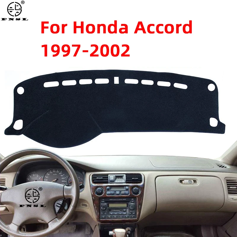 For Honda Accord 1997 1998 1999 2000 2001 2002 6 6th S84 Dashboard Cover pat Dash Board Mat Carpet Dashmat Pad Car Interior Cape