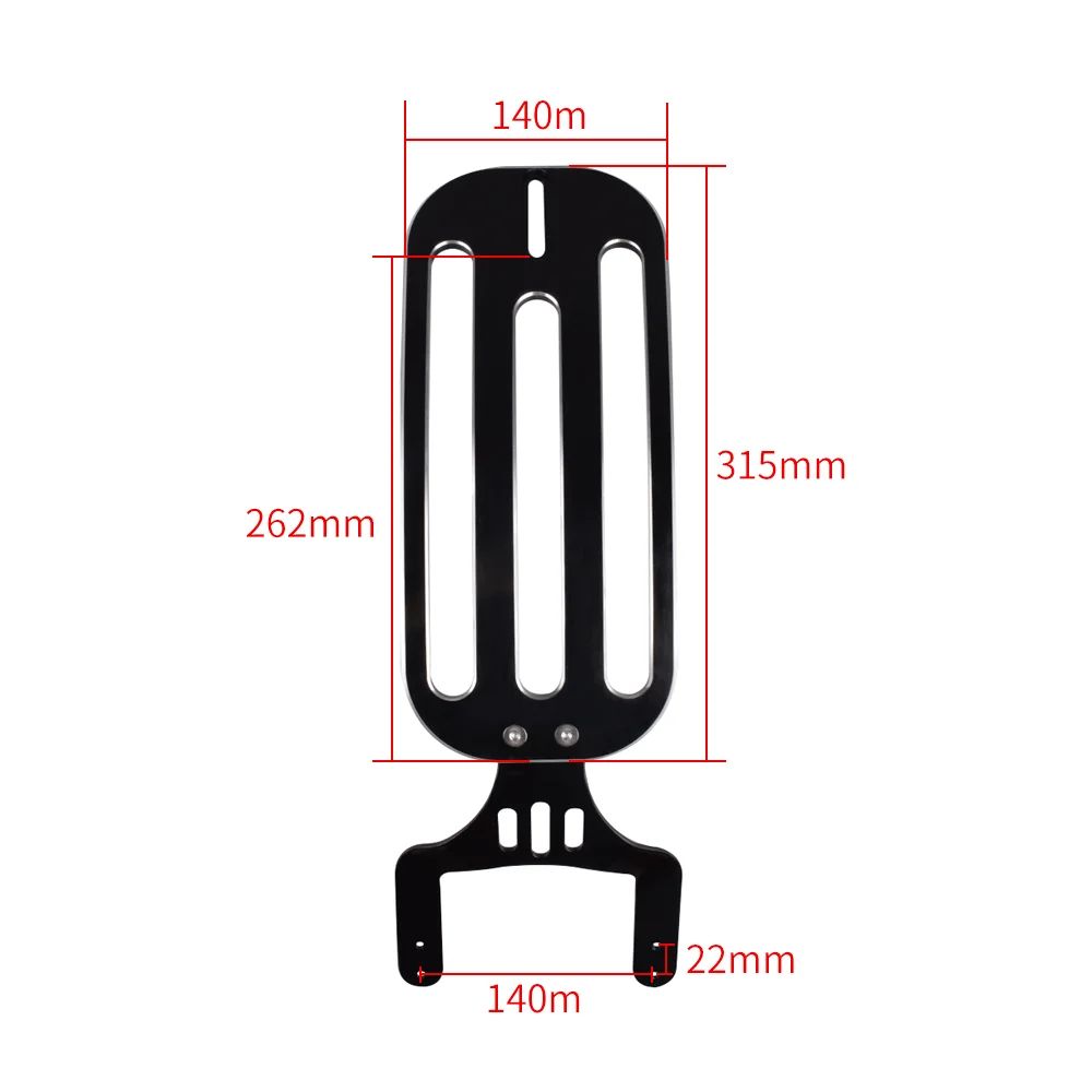 Motorcycle Solo Luggage Rack For Indian Vintage / Roadmaster / Chief /Chieftain / Springfield
