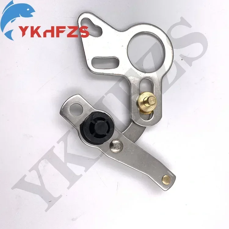 

Рычаг управления дроссельной заслонкой (открывается нажатием) для лодочного мотора Yamaha 703, блок управления подвесным двигателем 703-48261-01