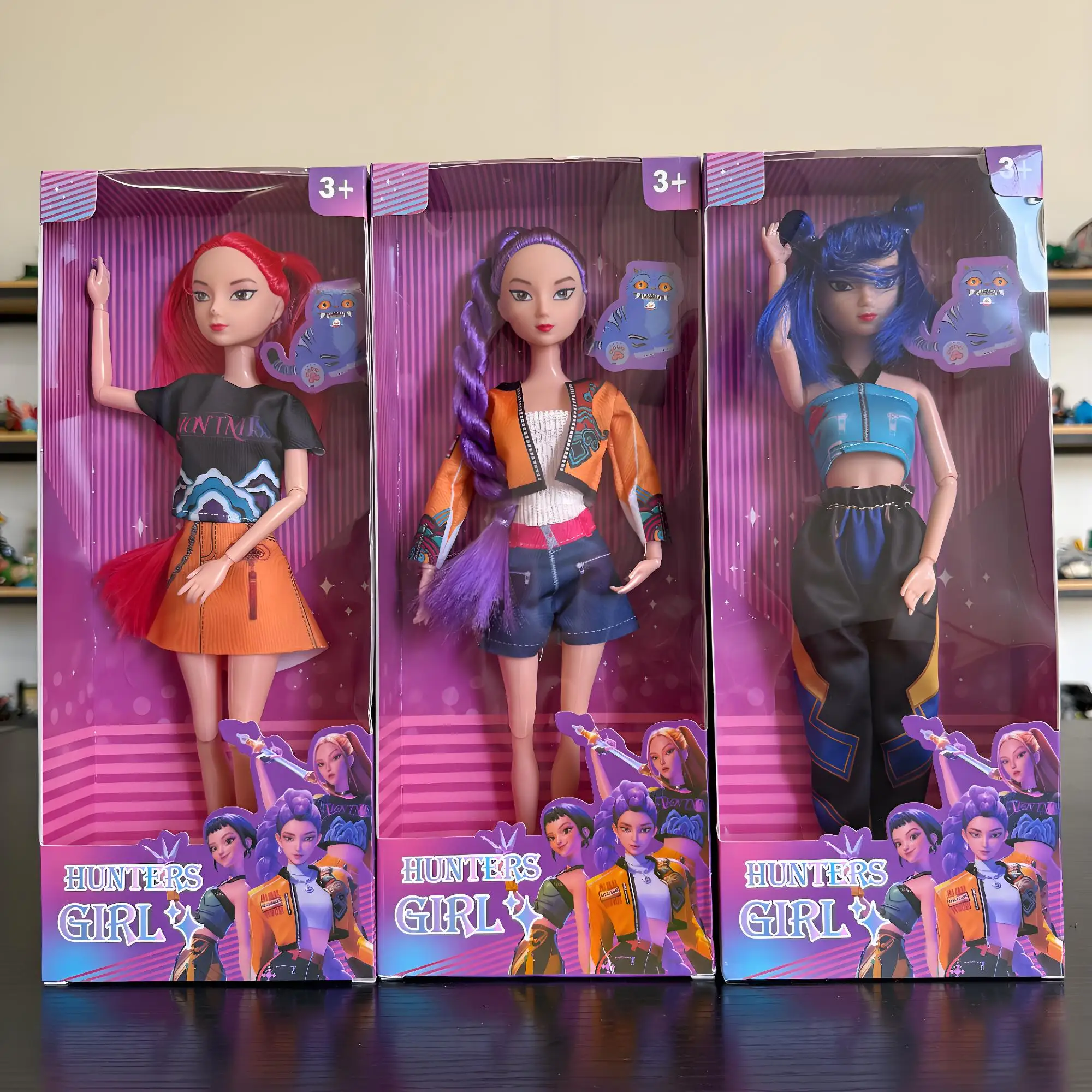 

2026 NEW Demon Hunters Doll Rumi Mira zoi Character Doll Vinyl Toy Desktop Ornament Decoration Gifts