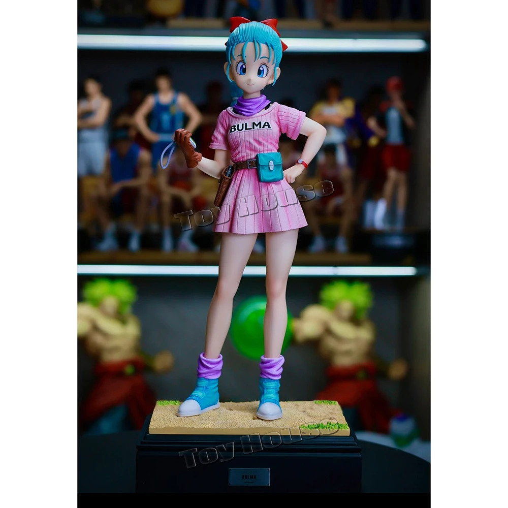 Statue Jt Dragon Ball Z combattants Goku Bulma Chichi, Collection de figurines d'action, modèle de décoration, jouets, cadeaux de noël