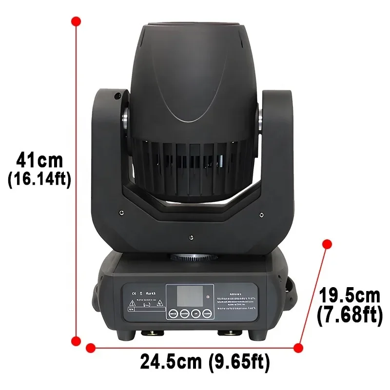 150W Disco Cabeza Movil Dj Wedding LED Moving Head Stage Light Beam Spot Movinghead