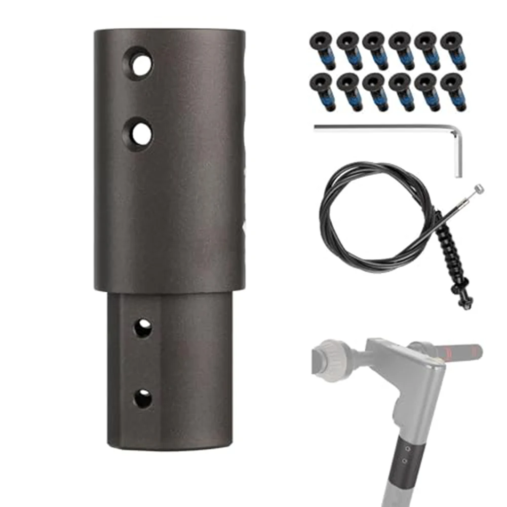 

Удлинительная трубка переднего столба из алюминиевого сплава, удлинитель для электрического скутера увеличенной высоты для Segway, для Ninebot, Max G30/G3