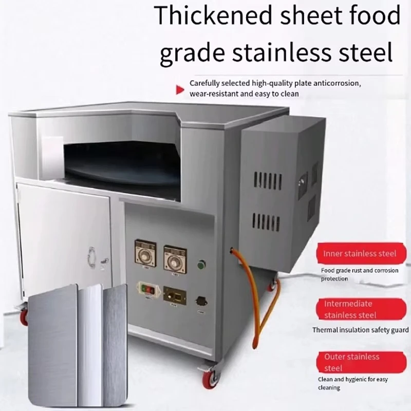 Commercial Full Automatic Gas Type Chapati Pancake Baking Machine Chapati Oven Machine