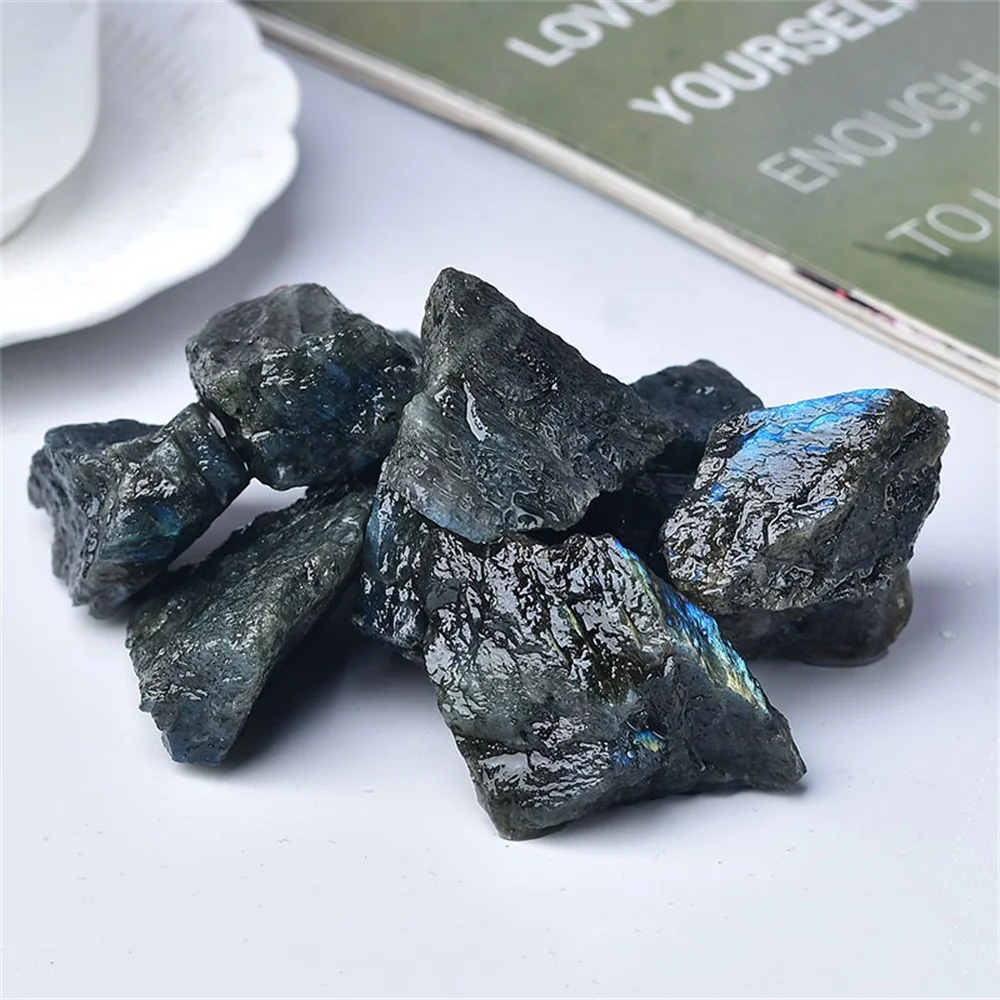 Manufacturers Direct natural Pull Feldspar Moonlight Stone Raw Stones Fish Tank Flower Pot Decoration  Crystals Crafts