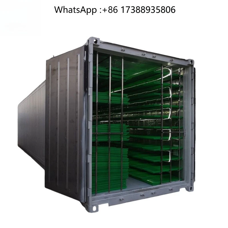 Fully Automatic Hydroponic Bean Sprout Fodder Farming System Cultivation Farm Grow Box Room Container Growing Equipment