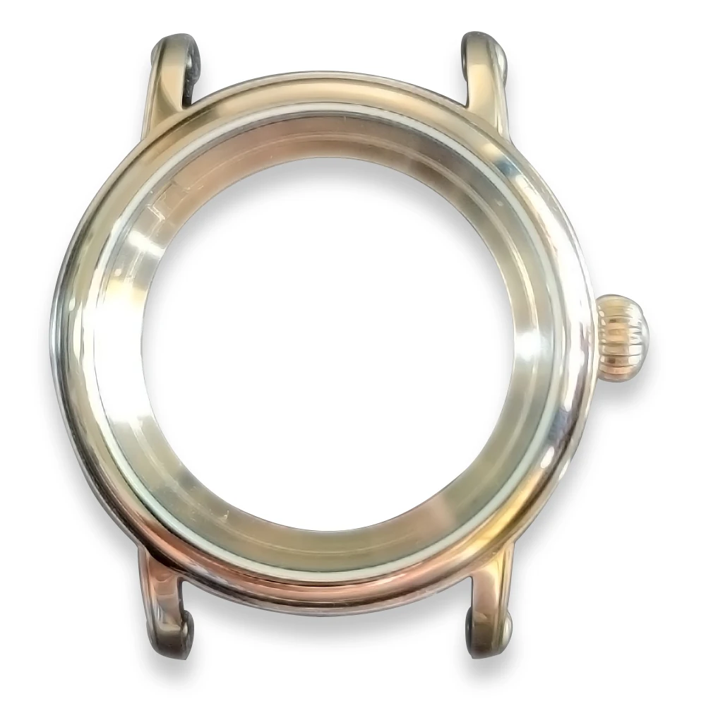 Stainless Steel Watch Case Adapted Tourbillon Classic Appearance Diameter 42mm Thickness 14mm High Quality Dial Size 34.5mm