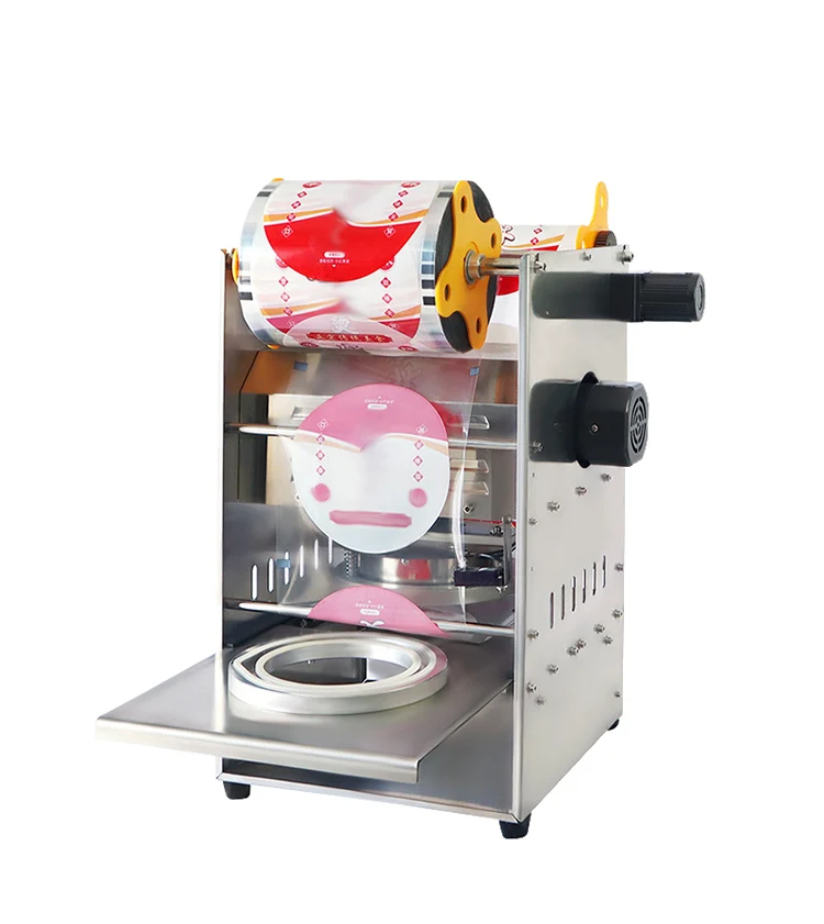 Easy-to-Operate Electric Multi-Function Packaging Machines Tray Sealing for Food Beverages Plastic Cartons Sealant Core Motor