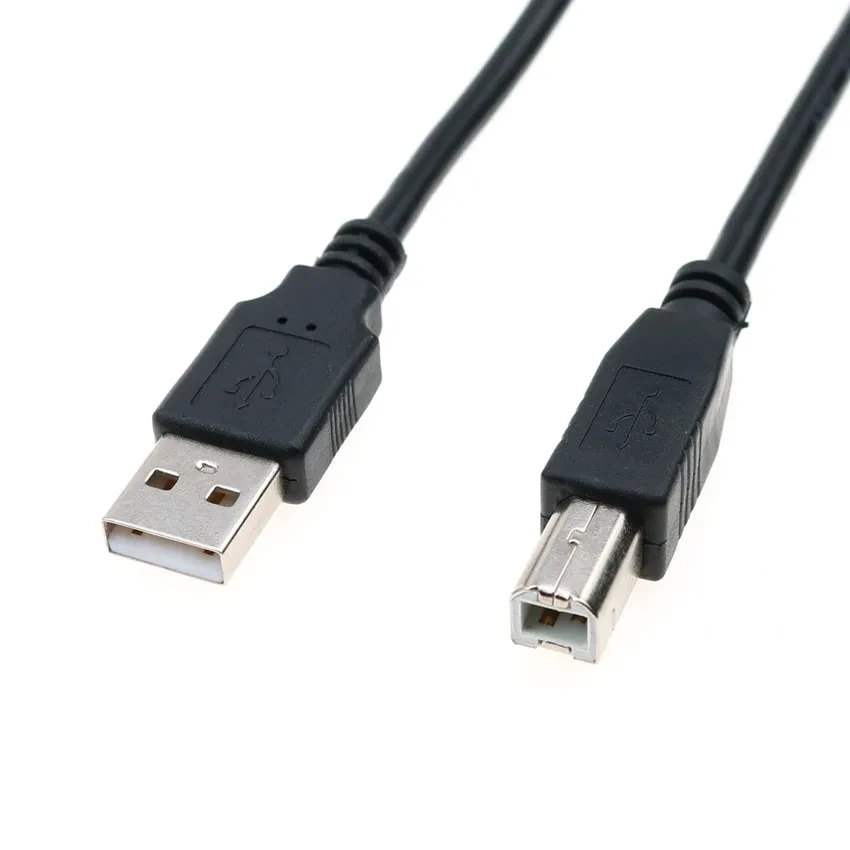 1pc USB High Speed 2.0 A To B Male Cable for Canon Brother Samsung Hp Epson Printer Cord 1.5m