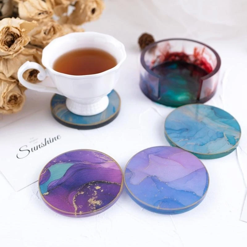 Unique Resin Molds Set Silicone Holder Mold Silicone Epoxy Casting Mold