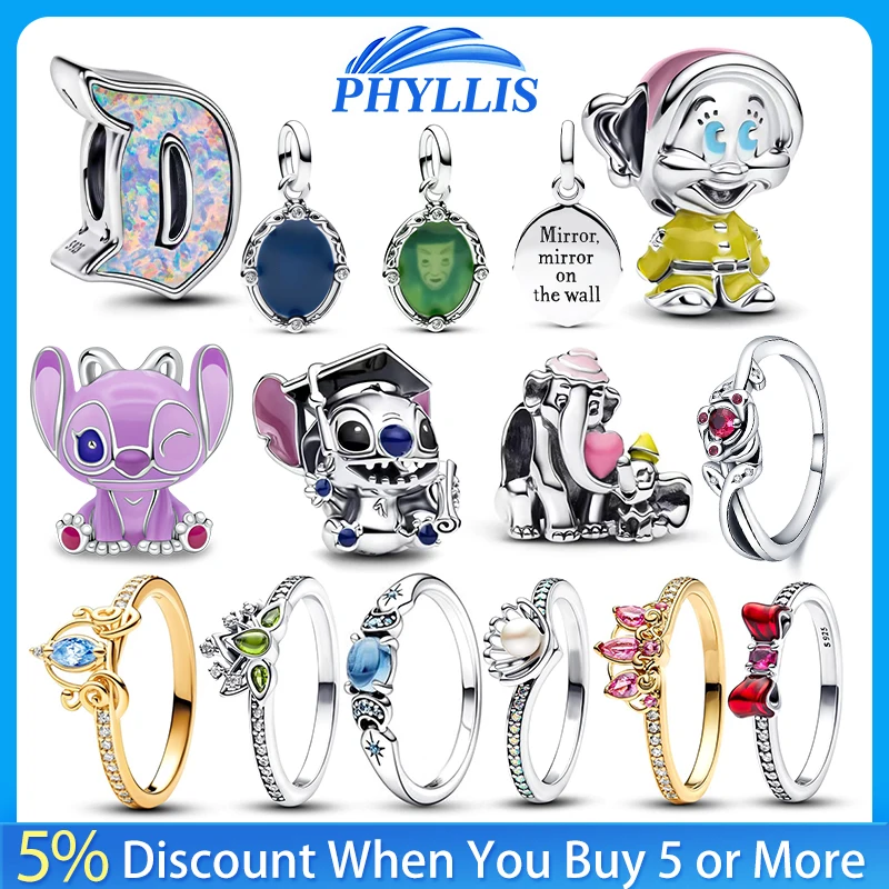 

Hot Selling 925 Silver Character Charm Suitable for Fashion Personality Unisex 925 Sterling Silver Bracelet DIY Birthday Gift