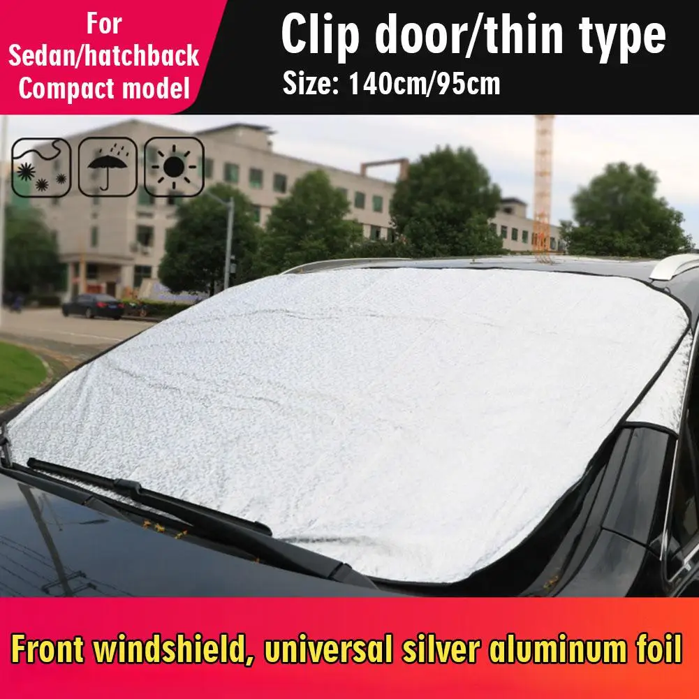 Automobile Sunshade Cover Ice For Windshield Winter Sun Car Front Window Windscreen Cover R2L6