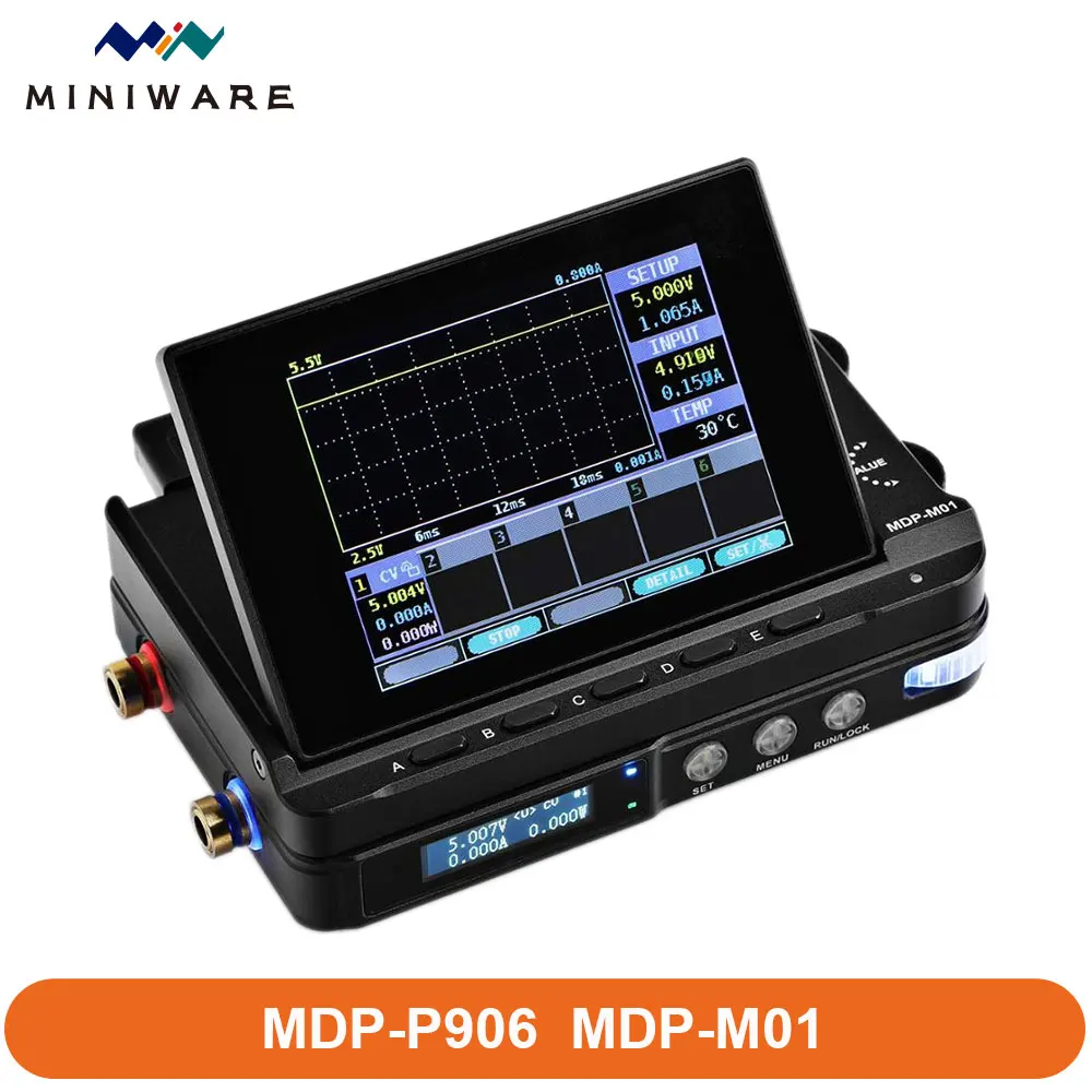 Miniware MDP-P906 Digitale Voeding Laboratorium Programmeerbaar Lineair Vermogen Instelbaar 30V 5a Uitgang 90W Meter Module